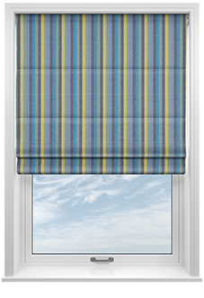 Lambrooke, Sea Grass - Twist&Fit Roman Blind